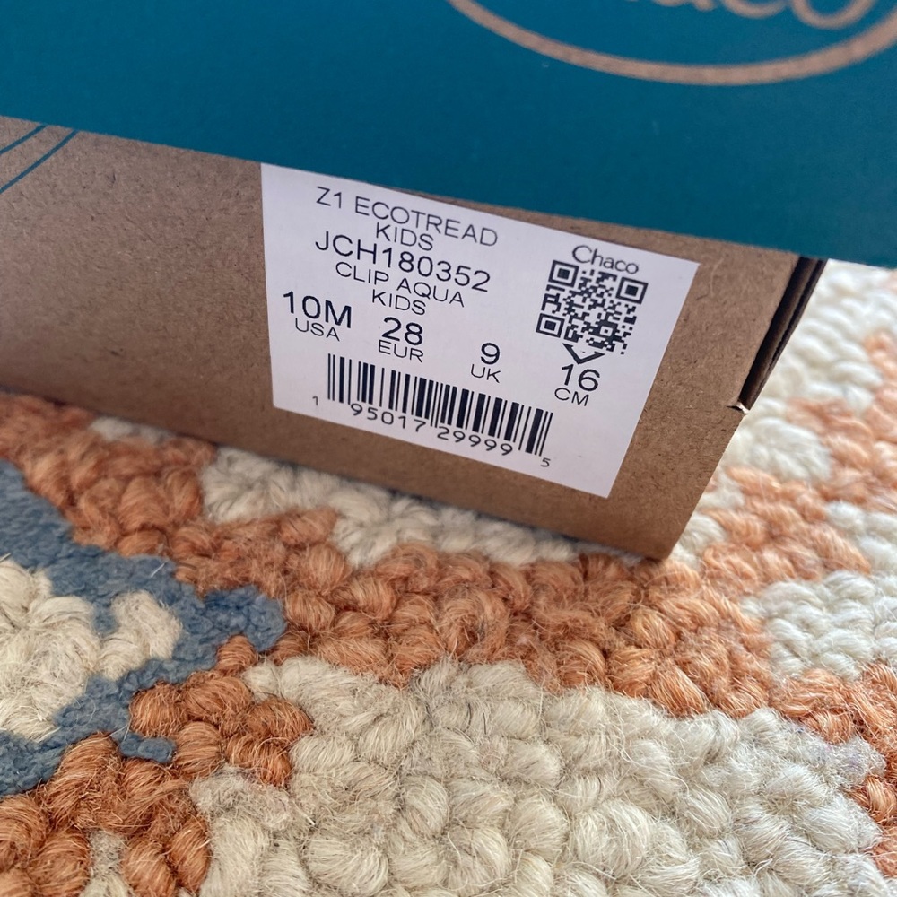 Chaco LITTLE KID'S Z/1 ECOTREAD™ SANDAL 10 - Picture 6 of 6